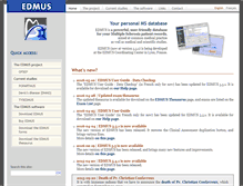 Tablet Screenshot of edmus.org